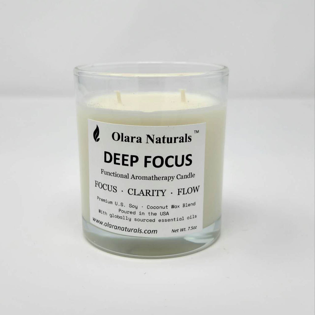 Deep Focus — Clarity & Concentration Aromatherapy Candle