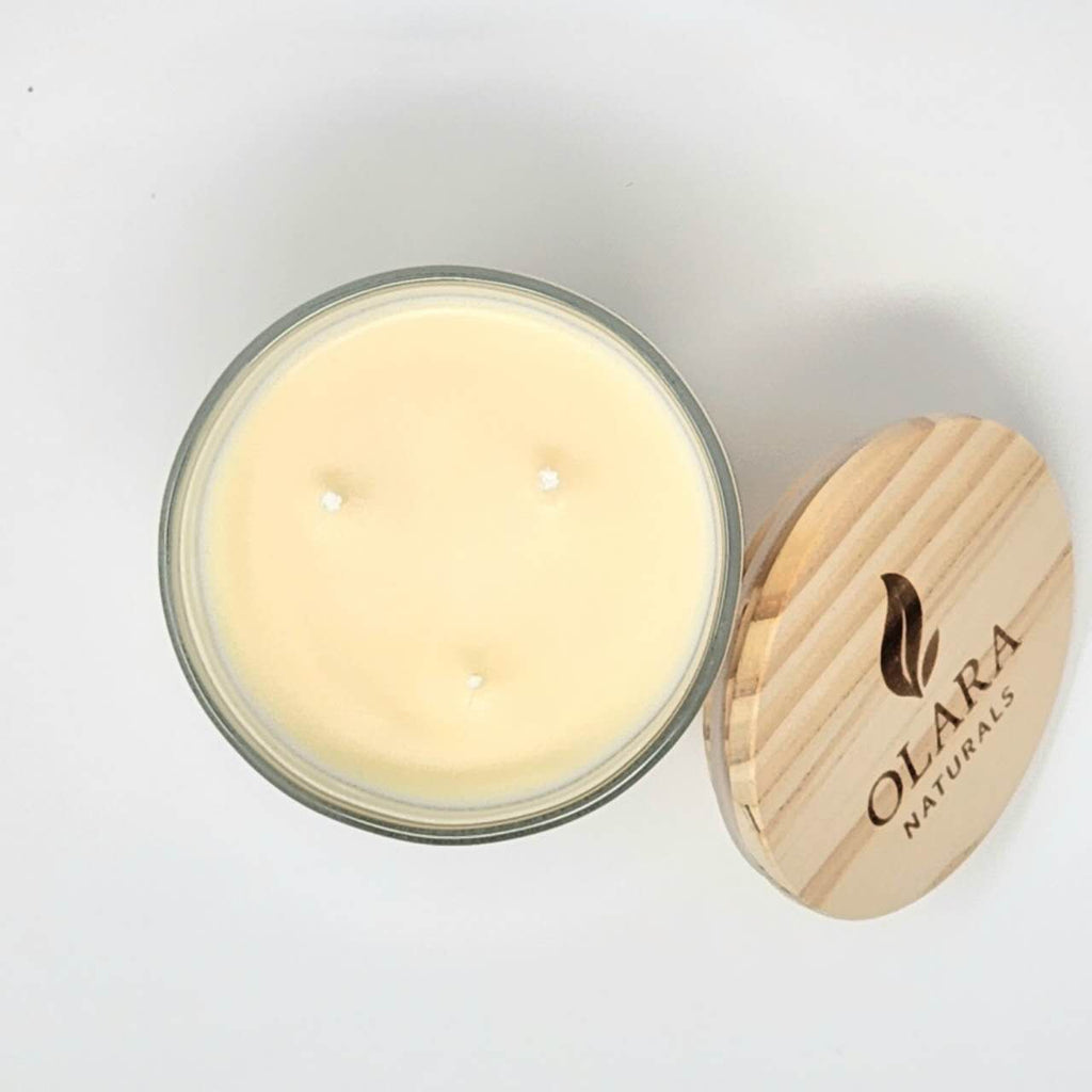 After Work Aromatherapy Candle – Bergamot, Sweet Orange, Lavender & Cedarwood | Stress Relief & Relaxation